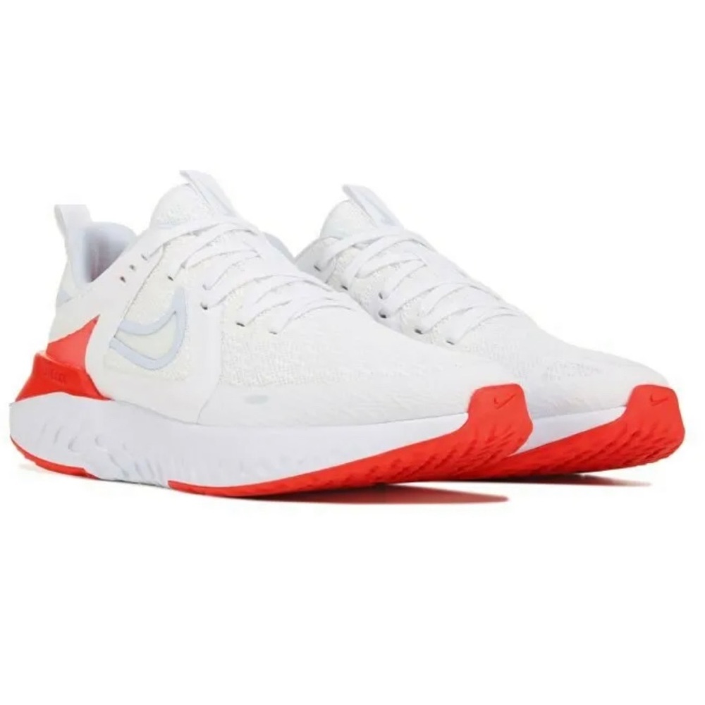 Nike Legend React 2 White/Orange Women's Running Shoes AT1369-101